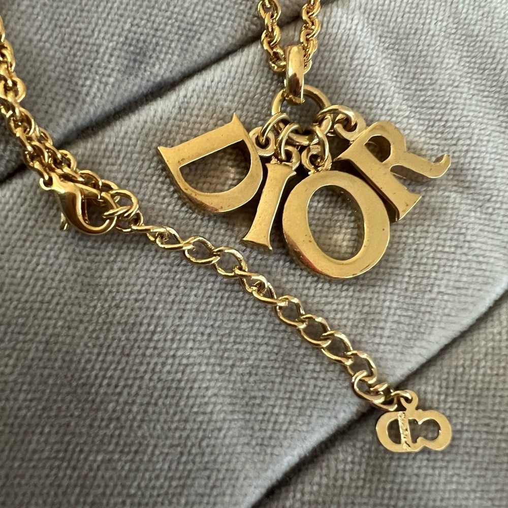 Dior Gold-tone Necklace - Picture 6 of 6